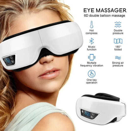 Prevention of Myopia—6D Smart Bluetooth Eye Massager